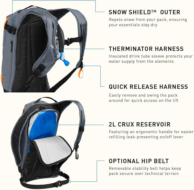 CamelBak Powderhound 12 Snow Hydration Pack 70oz