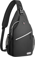 MOSISO Sling Backpack, Multipurpose Crossbody Shoulder Bag Travel Hiking Daypack