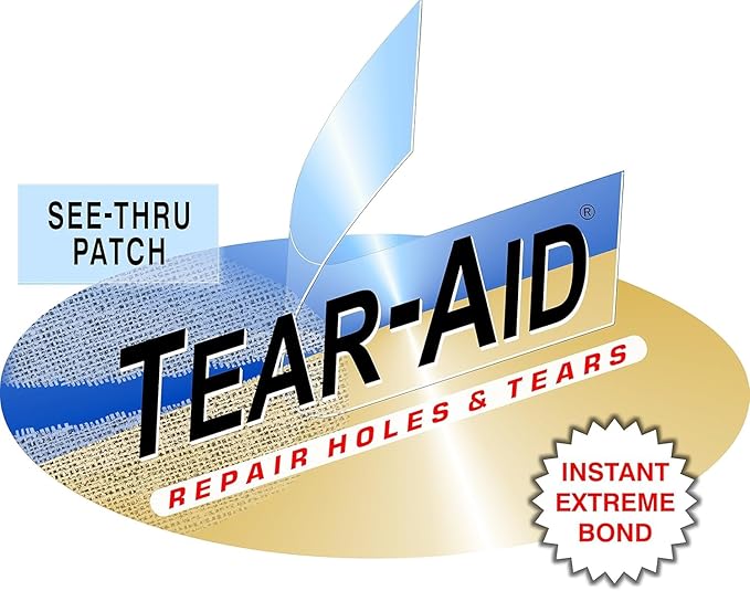 Tear-Aid Repairs Patch Roll Kit for Type A Fabrics (2 Pack) Size: 2Pack Model: