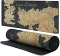 Head Case Designs Officially Licensed HBO Game of Thrones World Map Graphic Art 37.4 x 15.75 x 0.16 inches (900 x 400 mm) - XL Gaming Office Desk PC Keyboard Mouse Mat Pad