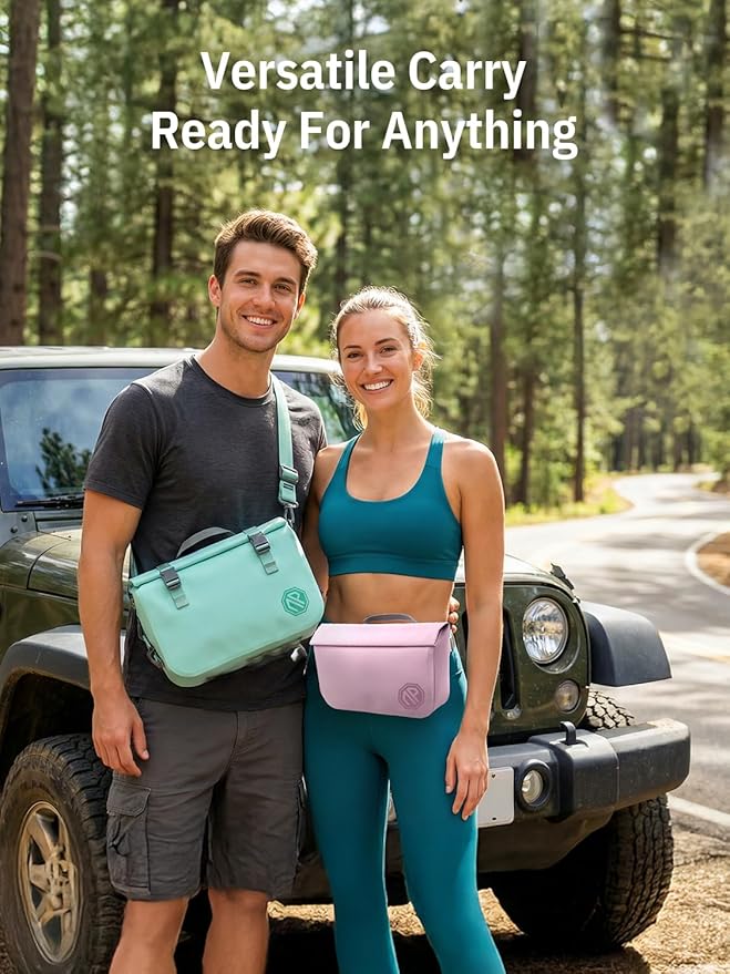 niphean IPX7 Waterproof Dry Bag with Magnetic One-Hand Closure, 7.5L Sling Crossbody Bag for Men Women Dry Bags Waterproof Backpack for Paddleboarding, Kayaking, Beach, Boating, Camping and Daily