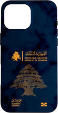 Lebanon,Lebanon Passport,Lebanon Flag,Lebanon map. Case for iPhone 16 Pro Max