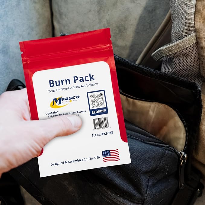 MFASCO First Aid Kit Refill Burn Care Refill Pack