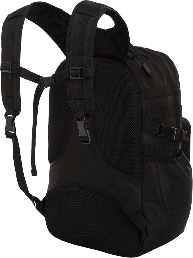 SOG Specialty Knives & Tools Ninja Tactical Daypack Backpack, Black, Expanded 32L