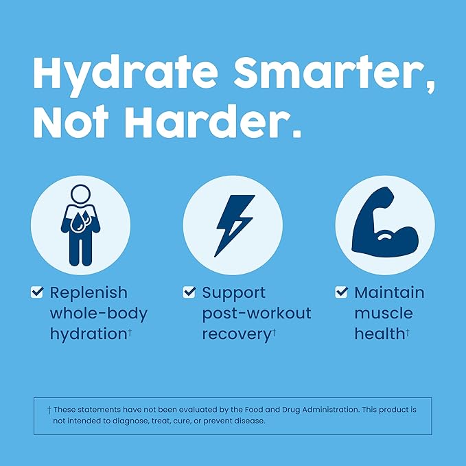 NativePath Hydrate Stick Packs with Electrolytes and Amino Acids, Variety Pack, Mixed Berry, Peach Mango, Tangerine, 30 Servings