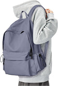 BJLFS School Bag Backpack for Women Kids Teens Girls, Small Bookbag College Student Backpack for School Men Boys, Mochilas Escolares para Casual Daypack Mini Book Bag Blue ﻿