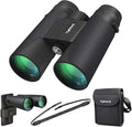 Kylietech 12X42 Binoculars for Adults with Universal Phone Adapter, HD Waterproof Fogproof Compact Binoculars for Bird Watching, Hunting, Hiking, Sports, and Concerts with BAK4 Prism FMC Lens