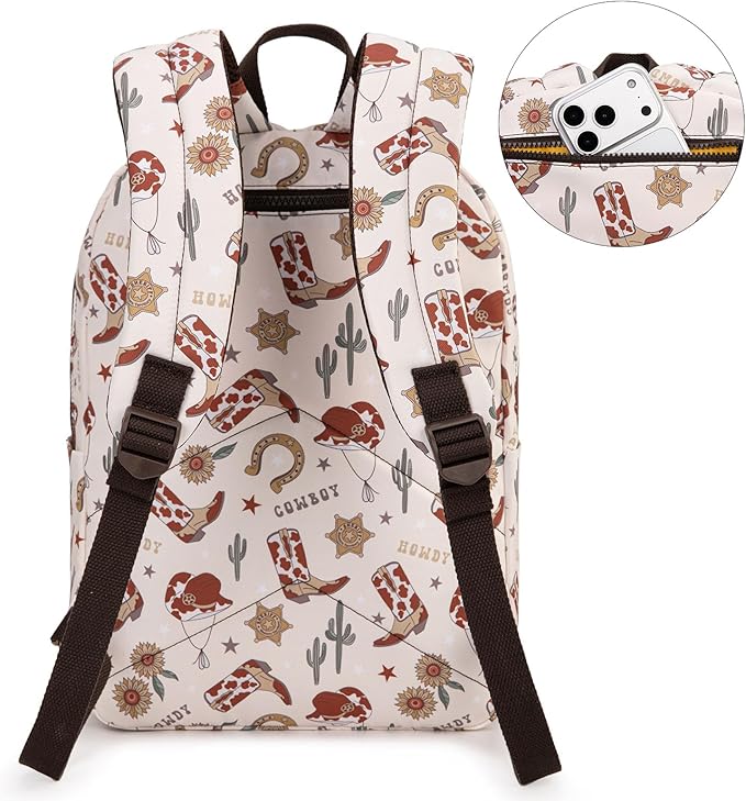 Montana West Backpack for Women Western Travel Backpack Purse Casual Daypack for Laptop