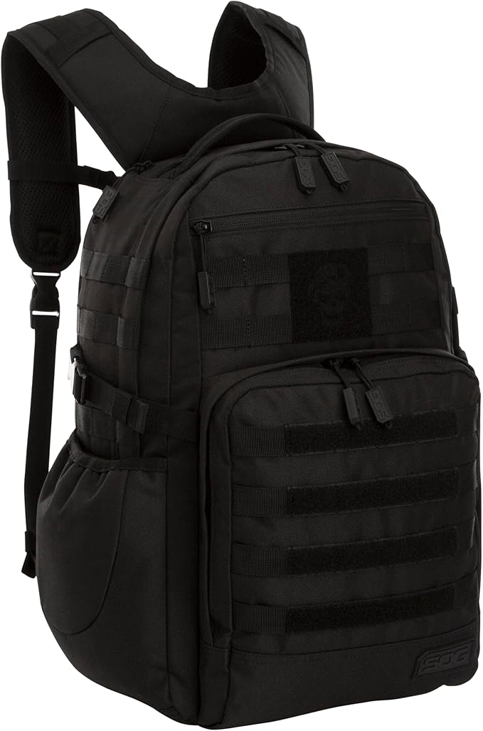 SOG Specialty Knives & Tools Ninja Tactical Daypack Backpack, Black, Expanded 32L