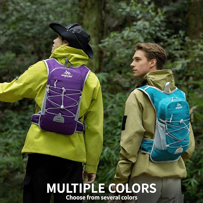 Hiking Backpack, 20L Hiking Backpack for Women & Men,Small Travel Daypack for Running, Cycling, Climbing, Camping, Biking (Blue)
