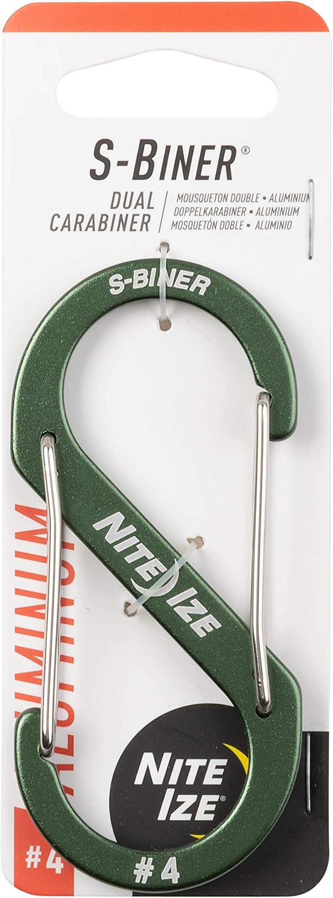 Nite IZE S-Biner Dual Carabiner Aluminum