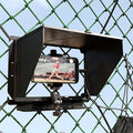 Cell Phone Fence Mount with Shade Game Recording Mounting Kit Compatible with iPhone, Mevo Start, Insta 360 and Other Action Cameras for Recording Baseball (Upgrade Style)