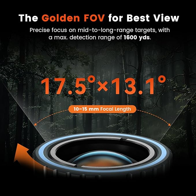Thermal Monocular for Android, MILESEEY TNV30i Night Vision Thermal Scope, 512×384 Super Resolution 50Hz Thermal Imaging Camera, 1600-Yard Thermal Goggles for Hunting, Building Detection, 10-15mm Lens