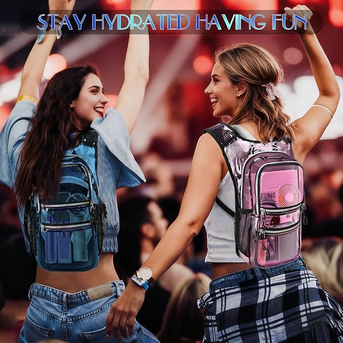 Hydration Pack, Water Backpack with 3L Hydration Bladder Lightweight Insulation, Festival Essential, Rave Hydration Backpack, Hydropack Backpack for Rave, Hiking, Biking, Festival Gear