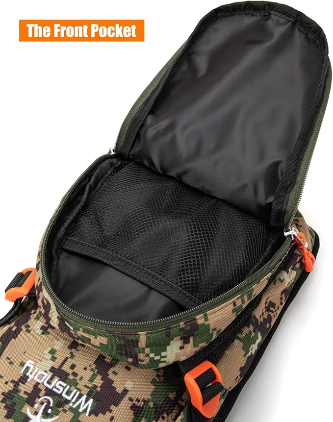 Kids Hydration Backpack, Water Hiking Backpack for Boys or Girls with 1.5L Reservoir Bladder