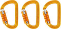 Petzl Sm'D Carabiner - Versatile, Lightweight, Compact, D-Shaped Locking Carabiner for Rock and Ice Climbing