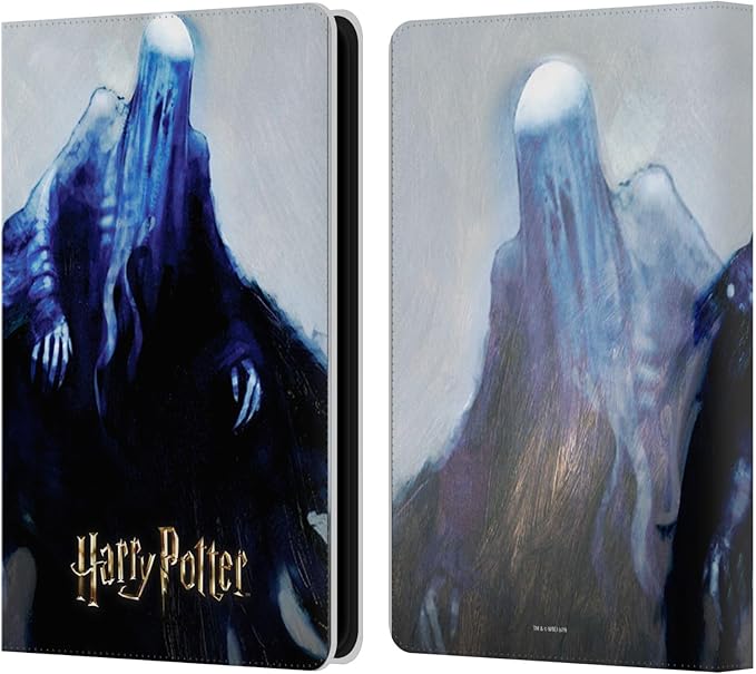 Head Case Designs Officially Licensed Harry Potter Dementor Prisoner of Azkaban II Leather Wallet Case Compatible with Kindle Paperwhite 5 (2021)