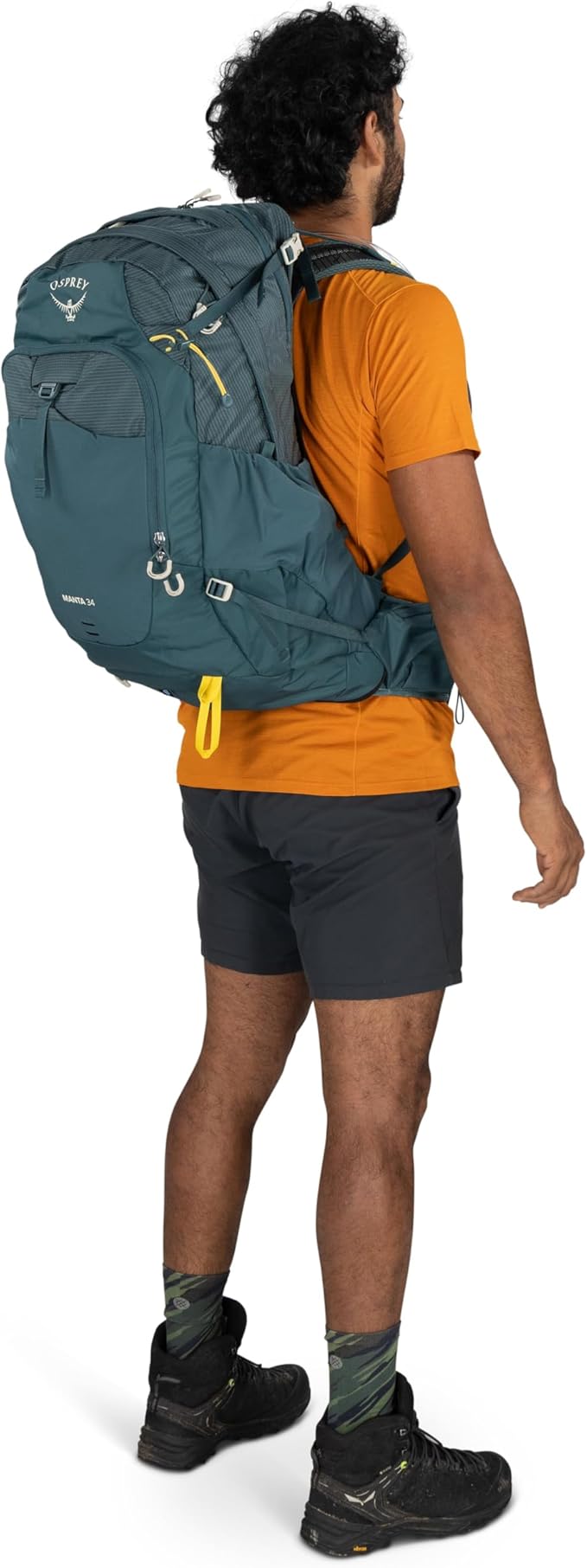 Osprey Manta Men's Hiking Backpack with Hydraulics Reservoir - Hydration Pack with Water Bladder