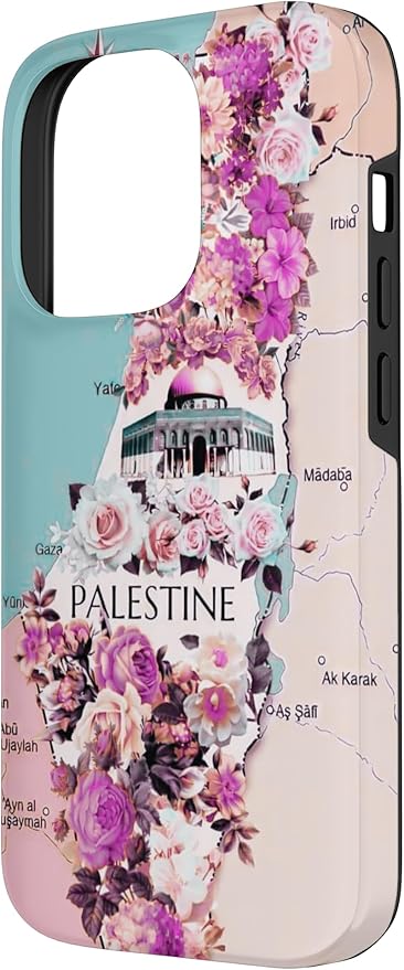 Palestine Map Palestine Map Case for iPhone 14 Pro