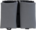 Double Pistol Magazine Pouch, Black, High-Strength Laminate Material, MOLLE Compatible, Magazine Retention System