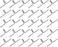Lawn Chair USA Webbing Clips for Macrame Chair Frame, 30 Pack