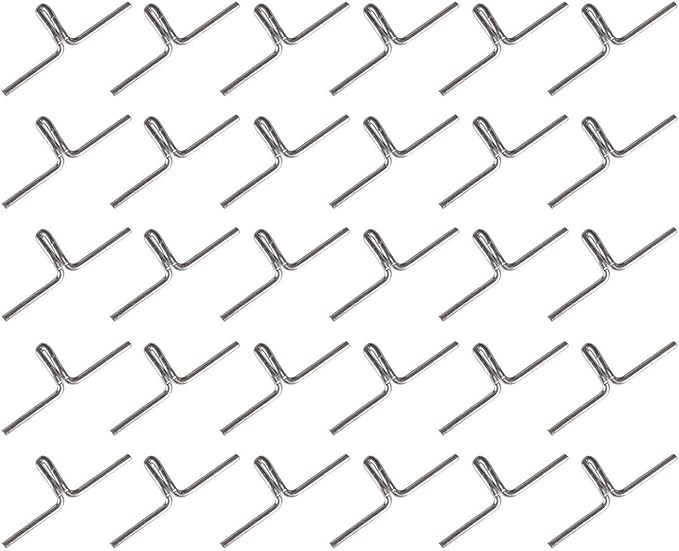 Lawn Chair USA Webbing Clips for Macrame Chair Frame, 30 Pack