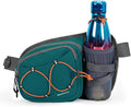 sportsnew Hydration Waist Pack with Water Bottle Holder, 2L Large Fanny Pack for Running Hiking Dog Walking, Water-Resistant Crossbody Waist Bag for Men Women, Patent Pending