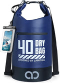 Lamicall Dry Bag Waterproof Backpack - [Durable & Floating] 5L/10L/20L/30L/40L Large Water Proof Bag with Waterproof Phone Case for Kayaking, River Rafting, Lake, Float Trip, Tubing Essentials