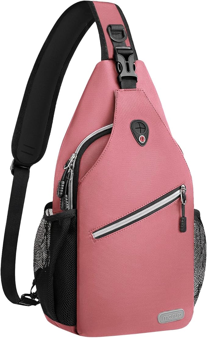 MOSISO Sling Backpack, Multipurpose Crossbody Shoulder Bag Travel Hiking Daypack