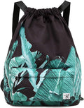 Waterproof Drawstring Bag, Gym Bag Sackpack Sports Beach Backpack for Men Women
