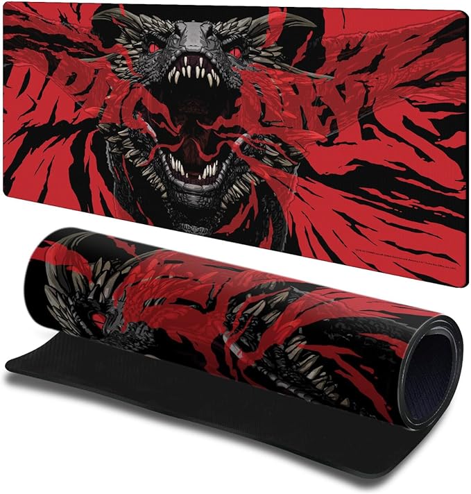 Head Case Designs Officially Licensed HBO Game of Thrones Dracarys Graphic Art 23.62 x 11.81 x 0.12 inches (600 x 300 mm) - L Gaming Office Desk PC Keyboard Mouse Mat Pad