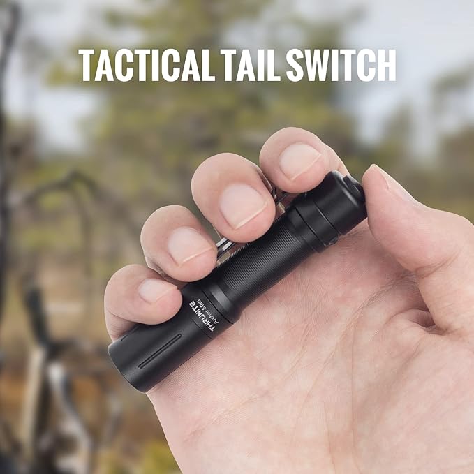 ThruNite Archer Mini Pocket EDC Pen Flashlight, USB-C Rechargeable Mini LED Flashlights, 405 Lumens Slim Pen Light with Clip for Inspection - Cool White(2PCS)