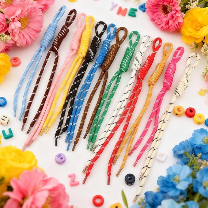 Paracord Keychain Bag Charms, 13Pcs Colorful Braided Paracord Rope Keychain Bag Charms, Backpack Purse Handbag Decoration Accessories for Outdoor Travel & Gift Giving