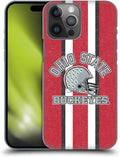 Head Case Designs Officially Licensed Ohio State University Helmet Football Graphics Hard Back Case Compatible with Apple iPhone 14 Pro Max