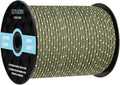 Reflective Paracord 240lb - Diameter 2mm Micro Utility Cord -3 Strand Parachute Spool Cord - 100ft 200ft,Paracord for Camping,Hiking,Fishing,Outdoor and DIY