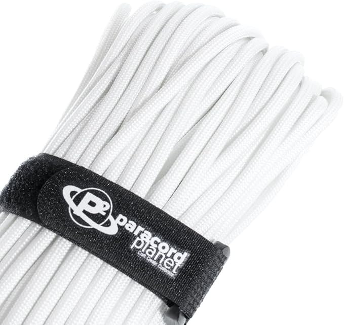 Military Survival Parachute Cord MIL-SPEC Paracord 103 Continuous Feet 750+ Tensile Strength - Authentic MIL-C-5040-H, Type IV 3/16" (5mm) Diameter 100% Nylon Rope Cordage