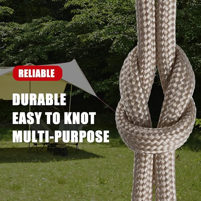 WEREWOLVES 650lb Paracord/Parachute Cord - 9 Strand Paracord Rope - 100', 200' Spools of Parachute Cord, Type III Paracord for Camping, Survival