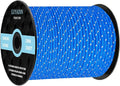 Reflective Paracord 240lb - Diameter 2mm Micro Utility Cord -3 Strand Parachute Spool Cord - 100ft 200ft,Paracord for Camping,Hiking,Fishing,Outdoor and DIY