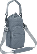 sportsnew Water Bottle Holder with Strap 32oz 40oz Insulated Water Bottle Carrier Sling Bag with Phone Pocket Crossbody