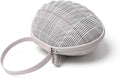 Hard Travel Case for Silicone Bras [A-C Cup] Premium Nubra Organizer Portable Lingerie Underwear Storage Bag (Swallow Gird, Red)
