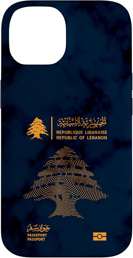 Lebanon,Lebanon Passport,Lebanon Flag,Lebanon map. Case for iPhone 14