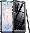 Temdan Designed for Samsung Galaxy S26 Ultra Case Waterproof, Built-in Lens & Screen Protector Military Grade Shockproof Dropproof IP68 Underwater Full Body Phone Case for Galaxy S26 Ultra 6.9"-Blue
