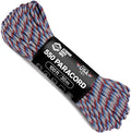 Atwood Rope MFG 550 Paracord 100 Feet 7-Strand Core Nylon Parachute Cord Outside Survival Gear Made in USA | Lanyards, Bracelets, Handle Wraps, Keychain (Captain America)