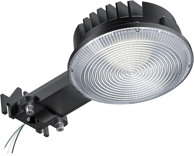 Olafus 170W LED Barn Light, Dusk to Dawn Outdoor Lighting with Photocell, 22000LM Brightness Area Street Outdoor Lights Fixture, IP65 Waterproof 6500K Daylight Exterior Security Flood Lights