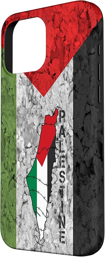 Kufiya PALESTINE Keffiyeh flag, Palestinian Map pattern Case for iPhone 16 Pro Max