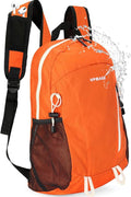 VPBAGE 15L Water-resistant Hiking Daypack, Small Backpack Travel Outdoor, Lightweight Day Pack with Tool Loops