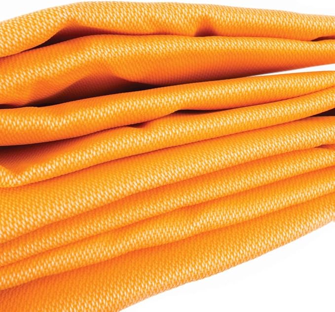 Parcil Safety SB-100 Silicone Coated Emergency Fire Blanket (40 in. x 40 in.) Emergency Kit Fire Extinguisher for Home & Kitchen, Woven Fiberglass Household Essentials, Chemical Free, No Mess