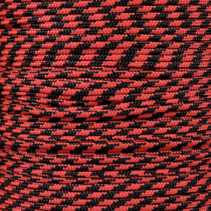 Paracord Planet | Type II Commercial Grade 425 Paracord – 425 LB Tensile Strength W/ 3mm Diameter | Multiple Colors & Sizes