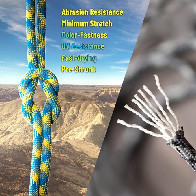 HERCULES Type III Paracord 550 Paracord Rope Parachute Cord, 250' Camo for Survival Rope, Survival Cord