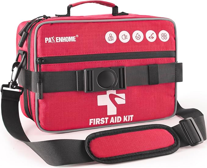 527 PCS Advanced First Aid Kit – 6-in-1 Modular Waterproof Well-Organized Emergency Kit for Home, Car, Travel, Camping, Boat & Outdoor